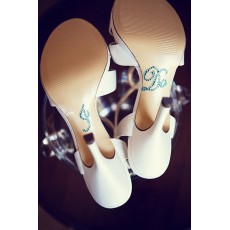 'I DO' Shoe Stickers 